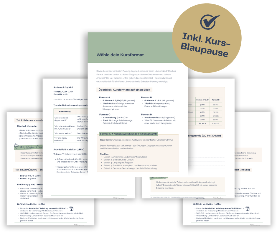 Mockup Kurs-Blaupause (Mentaltechniken)